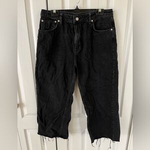 Topshop Moto Wide Leg Jeans
